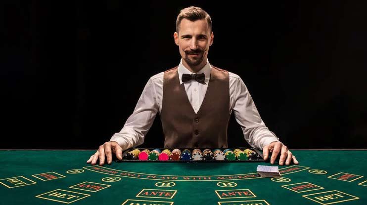 Hình ảnh game Live Casino đẳng cấp tại hi88 vip với người dẫn chương trình chuyên nghiệp